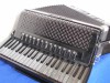 New Aliante 4 voice grey pearloid key black piano accordion